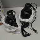 Reptile Light Fixture, 2-Pack 5.5'' Deep Dome for Reptile Light/Heat Lamp/UVB Light, Dual Heat Lamp Holder Fixtures