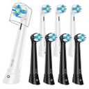 Toothbrush Heads Compatible with Oral B iO 3 4 5 6 7 8 9 10 Series Electric Toothbrush,Compatible with Oral B iO Replacement Heads, Medium Bristles Electric Toothbrush Heads for Effective Cleaning