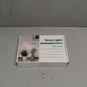 LORDEM Full Spectrum LED Grow Light, 72 LEDs, 4 Brightness Settings, Auto On/Off Timer, Height Adjustable, Ideal for Indoor Plants (1 Pack, White)