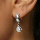 Trendy Gold Dangle Earrings for Women 14K Gold Silver Plated Chunky Drop Earring Statement Hoop Huggie Cubic Zirconia Diamond Crystal Charm Lightweight Hypoallergenic Jewelry Accessories Gifts for Women