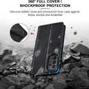 Jasonyu Flip Wallet Case for Samsung Galaxy A23 5G/4G,Leather Magnetic Folio Cover with Card Holder,Kickstand - TPU Shockproof Durable Protective Phone Case,Black