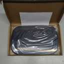 Fuel Filler Door Gas Tank Cap Cover Trim US Flag Decoration Exterior Accessories for Jeep Grand Cherokee 2011-2020,Black