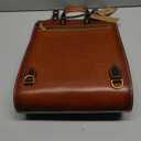 Genuine Leather Backpack for Women and Men Vintage Rucksack Convertible Casual Daypack Handmade Western Satchel Sling Purse (Brown)