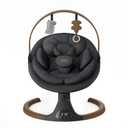 Baby Swings for Infants, Monamii Baby Swing, Bluetooth Infant Swing with Music Speaker, 5 Speeds and Remote Control, Indoor & Outdoor Use (Black)