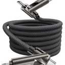 USB C Cable Fast Charging 60W iPhone Charger Cable 10FT, [Apple MFi Certified] USB to USBC to Lightning Cable 4 in 1 Charging Cable with Type C/USB A for iPhone 17/16/15/14/13/12/iPad/Android-1Pack