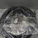 LONGRUN Pond Tubing 1 Inch Diameter, 20.7 Feet Long Corrugated Flexible Hose Pipe with Clamps Pipe Fittings, Pool PVC Tube for Garden Ponds Waterfalls Camping Caravans Filters Drainage Marine