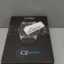 Citizen CZ Smart PQ2 Hybrid Smartwatch with YouQ Wellness app Featuring IBM Watson AI and NASA Research, Black and White Customizable Display, Bluetooth, HR, Activity Tracker, 18-Day Battery Life