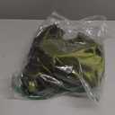 Velvet Tops for Women Lace Trim Long Sleeve Blouse Elegant Flared Crew Neck Loose Fit Ruffle Flowy Babydoll Shirts (Large, Green)