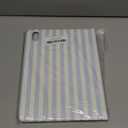 TopPerfekt Case for iPad 11th (A16) 11-inch 2025 / 10th Generation 10.9-inch 2022, Striped Cute Girly Collegiate Style Case with Pencil Holder for Kids, Boys, Girls, Anti-Slip, Anti-Shock - Blue