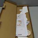 19.7in Light Up Honeycomb Paper Christmas Snowman, Indoor Christmas Decorations and Holiday Centerpieces for December Holiday Season Home Office and Xmas Party Supplies