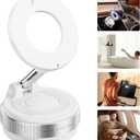 Strong Magnetic Car Phone Holder for MagSafe Ultra Vacuum Suction Cup Phone Mount 360 Cell Phone Holders for Your Car Accessories for iPhone 16 15 14 13 12 Android (White)