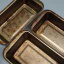 Bread Loaf Pan,10 Pack Nonstick Loaf Baking Pan 9.5 x 5 Inch Loaf Pan Homemade Bread Pan,long-lasting Baking Tin for Homemade Bread, Brownies & Pound Cakes - Kitchen Essential, Easy Release (Gold)