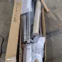 VEVOR Metal Chicken Coop, 6.56x6.56x6.56ft Large Walk-in Chicken Runs with Cover, Spire Roof Hen House Enclosure with Security Lock, Outdoor Duck Rabbit Cage Poultry Pen for Backyard, Farm, Yard