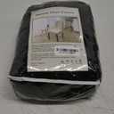 Genina Waterproof Chair Covers for Dining Room, Stretch Jacquard Dining Chair Slipcovers Removable Washable Chair Protector for Kitchen, Hotel, Restaurant (Jacquard-Black, 6 PCS)