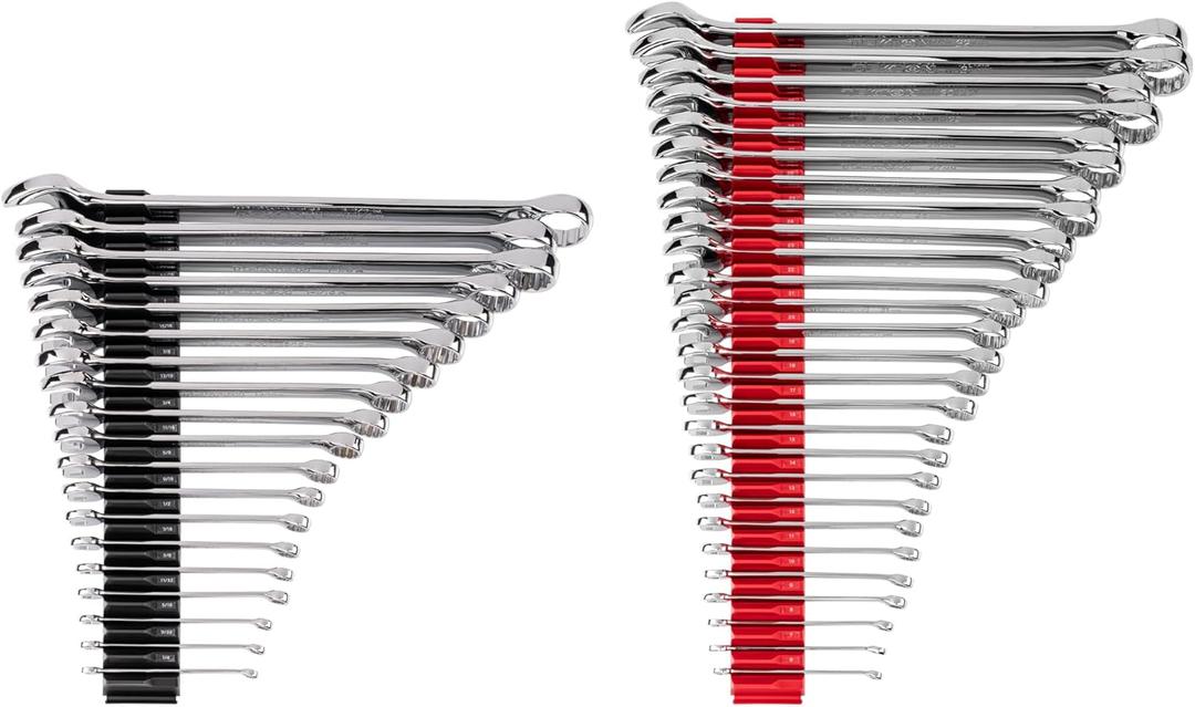 TEKTON Combination Wrench Set, 46-Piece | WCB95303