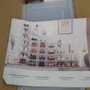 Clemate Upgraded X-Large Shoe Organizer,Shoe Storage Organizer,12 Pack,Shoe Box Clear Plastic Stackable,Drop Front Shoe Box with Clear Door, Shoe Containers For Sneaker Display,Fit up to US Size 13