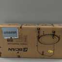 BCAN Adult Mini Trampoline, 40" Fitness Trampoline with Bungees, U Shape Adjustable Foam Handle, Stable & Quiet, Indoor Outdoor Workout-Green