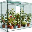 VEVOR Crop Cage, 9.5 x 6.36 x 6.36 ft Plant Protection Tent with Zippered Door, Wind-Resistant Tall Crop Cage, Easy to Install, Outdoor Raised Bed Cover, Tomato Plant Netting for Garden Patio Lawn