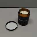 1OAK Scented Candles for Men - Sandalwood Candles - Mens Candle for Home - Masculine Candle - Long Burning Premium - Soy Wax (Amber Jar (7oz))