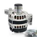 15768830 12V 300A Alternator Compatible with Cadillac Escalade, Chevy Suburban Tahoe, Rainier Ascender, Hummer H2, Saab 9-7X 2000 2001 2002 2003 2004 2005 2006 Replace# 18000002