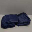 BAGAIL 8 Set Packing Cubes Luggage Packing Organizers for Travel Accessories-Indigo