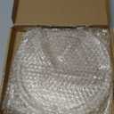 10" Microwave Turntable Compatible with GE WB49X10010, 10 inch Replacement Microwave Glass Plate for Whirlpool WP8205098, LG 3390W1G005D (10" Flat Bottom)