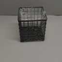 Coffee Pod Holder Organizer, K Cup Holder for Counter K pod Container, Creamer Holder, Coffee Bar Accessories Basket Black