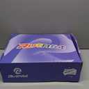 Ruthfot Adjustable Inline Skates for Boys and Girls with Full Light Up Wheels, Outdoor Rollerskates for Kids and Women (Large - Youth (4-8.5 US), Blue)