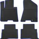 Car Floor Mats Custom Fit for Kia Sportage 2022 2021 2020 2019 2018 2017/2019-2021 Hyundai Tucson Odorless Washable Heavy Rubber (All Weather) Floor Liners Blue (Sportage 2017-2022Non Hybrid/2019-2021 Tucson, Blue)