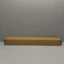 LazBlinds No Tools No Drill Cordless Bamboo Roman Shades, Light Filtering Window Treatment, Roll Up Bamboo Blinds for Windows 34.5'' W x 48'' H, Brown