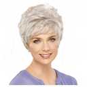 Human Hair Wigs Hair Short For White Women For White Women Short Bob Wigs Silver Wig Natural Hair