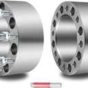ECCPP 2PCS 3 inch 8 Lug Wheel Spacers 8x6.5 to 8x6.5 8x165.1mm to 8x165.1mm fits for ford F250 for ford F350 Econoline 1988-1998 | for RAM 2500 3500 DUALLY