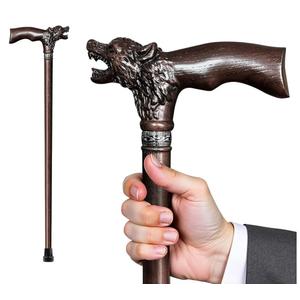 Uoagain Walking Cane Dedicated Sizes with Hand-Carved Wooden Walking Cane for Men and Women Support up to 300 lbs, All-Day Comfort Ergonomic Canes for Seniors Daily Walking and Outdoor Strolls