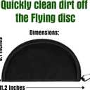 Sewrung Disc Golf Cleaning Tool Disc Golf Accessories (Black)