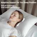 Hypoallergenic Cotton Cover with Down Alternative Filling, Standard/Queen Size Set of 2 Soft Pillow, Luxury Hotel Quality, Ideal for Side, Back and Stomach Sleepers, Oeko-TEX Certified