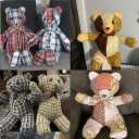 2 x 18in Memory Bear Patterns for Sewing - Memory Bear Bunny Acrylic Template Cutting Ruler Set - Gifts for Christmas Birthday Decorations