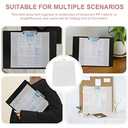 EXCEART 20pcs Transparent File Pockets Multifunctional Binder Folders for Office Use Document Protectors and Lightweight Storage for Organizing Files Receipts and