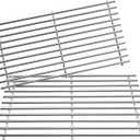 Hisencn Grill Grates Replacement Parts for Charbroil 463642316, 463644220, 17 Inch 304 Stainless Steel Grill Grates for Char-Broil 463675016, Nexgrill Evolution 720-0864, 720-0864m