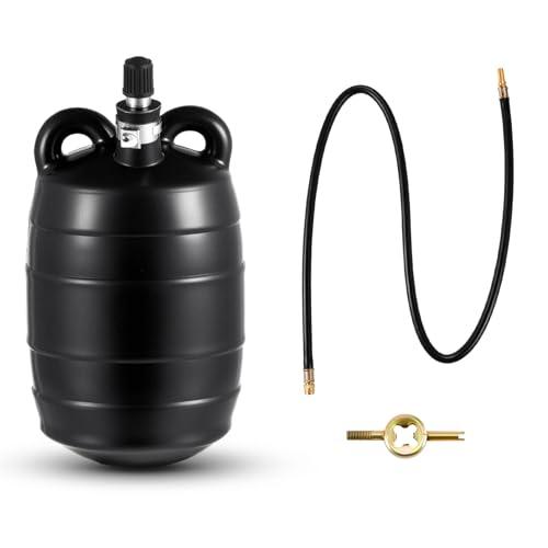 Glooglitter Inflatable Pipe Plug Sewer Test Plug Rubber Plumbing Test Balloon Ball for Sewage Pipeline Inspection (3 Inch,with 39.37 Rubber Extension Hose)
