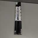 Window Privacy Film, Window Tint Sun Blocking Heat reducing and UV Protection, one-Way Privacy Mirror Reflective Film,Explosion-Proof Premium PET Material, Cosmic Black,17.5 Inch x 16.4 Feet