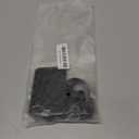 Uniclife Fashionable Sliding Badge Holder Black Leopard Print Plastic Card Holder with Retractable Badge Reel Carabiner & Detachable Lanyard Vertical Card Protector for Office Worker Teacher Student