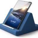 Lamicall Tablet Pillow Stand, Pillow Soft Pad for Lap - Tablet Holder Dock for Bed with 6 Viewing Angles, for iPad Pro 9.7, 10.5, 11, 12.9 Air Mini 4 3, Kindle, Galaxy Tab, E-Reader, Royal Blue
