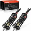 A-Premium Rear Struts Compatible with Honda Accord 2013-2017 - 2x Replacement Suspension Complete Strut Assembly Shock with Coil Spring