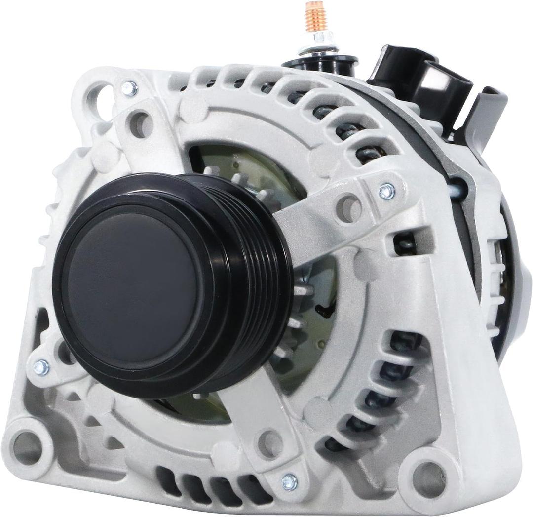 84143543 New Alternator Compatible With 2014-2019 Chevrolet Silverado 1500 2500 3500 HD 4.3L 5.3L 6.0L, GMC Sierra 4.3L 5.3L 6.0L 6.6L, Yukon Tahoe 2015-2019 22747894 22747896 23487089 84143542 14007N
