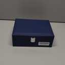 Jewelry Organizer Box PU Leather Jewelry Box for Girls Womens Earring Organizer Boxes 2 Layer Large Jewelry Storage Case Removable Tray for Necklace Earring Ring with Polishing Cloth and Jewelry Bags (Royal blue)