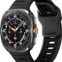  Pack Rugged Sport Band for Samsung Galaxy Watch Ultra Bands 47mm Men/Women,Two Tone Silicone Waterproof Strap Compatible with Samsung Watch Ultra Band,Galaxy Watch 7 Ultra Bands Replacement