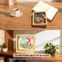 2 x Thornbloom Stained Glass Bookmarks for Women, Cute Shell Book Mark - Perfect Gift for Book Lovers, Teachers, Women