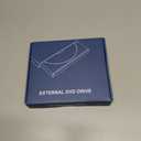 QDSYLQ External CD/DVD Drive for Laptop - CD Burner DVD Player for Laptop USB 3.0 +/-RW ROM, External Optical Drives for PC/Mac, Disc Reader for Windows 11/10/8/7/XP/Vista Linux MacOS (Black)