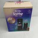 Mr. Coffee 4-in-1 Single-Serve Latte, Iced, and Hot Coffee Maker with Milk Frother and Tumbler Black