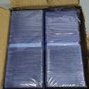 400 Hard Plastic Card Sleeves, Premium Card Sleeves, 3"x 4" Baseball Cards Protectors Plastic, Sports Trading Baseball Game Holder (200 Hard Sleeve + 200 Soft Sleeve)